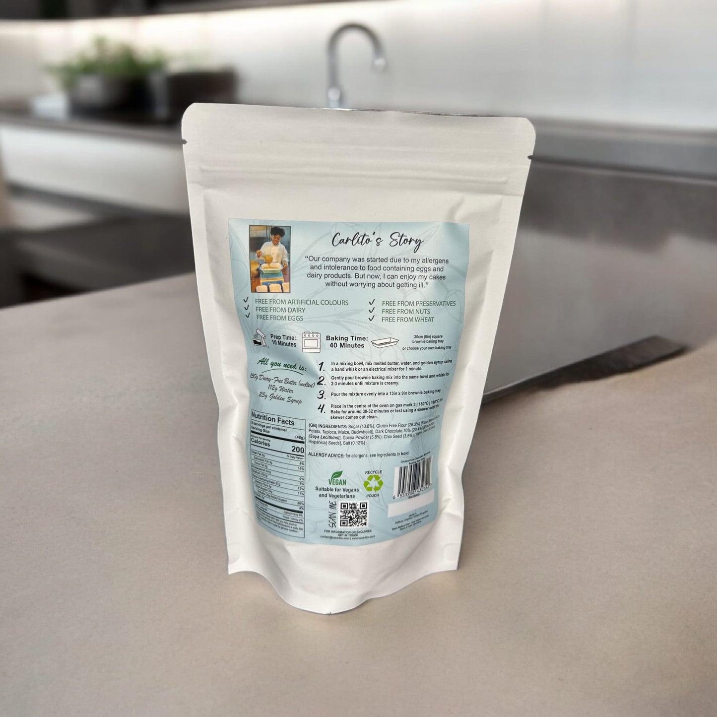 Gluten-Free Chocolate Brownie Mix