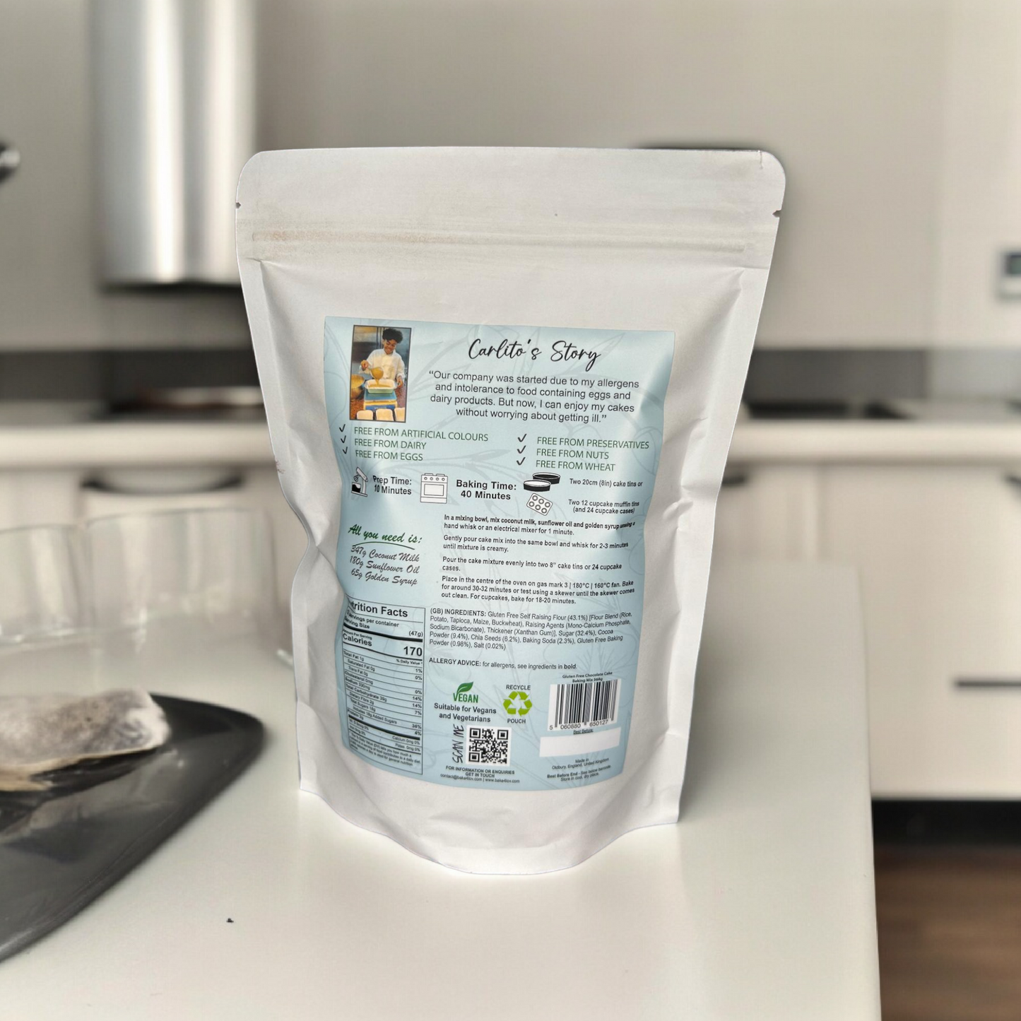 Gluten-Free Chocolate Cake Mix